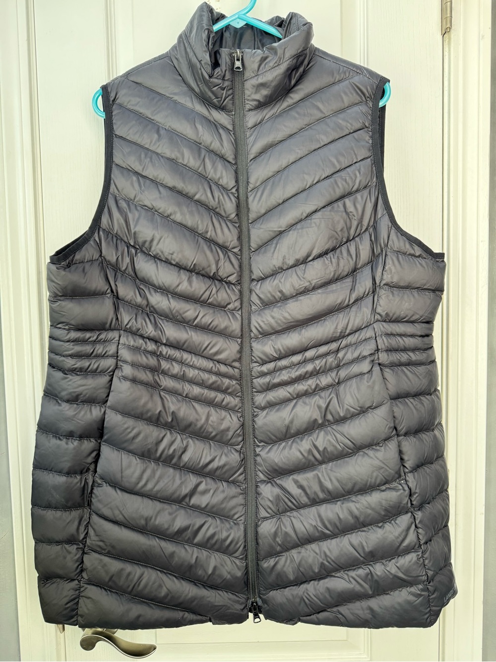 Lands' End Long Quilted Puffer Vest